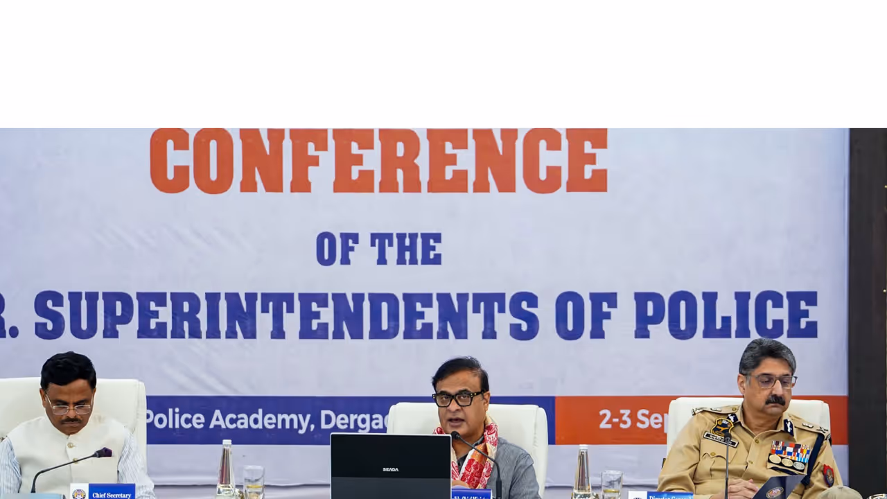 Conference of Senior Superintendents of Police in Assam (Photo/ANI) Conference of Senior Superintendents of Police in Assam (Photo/ANI)