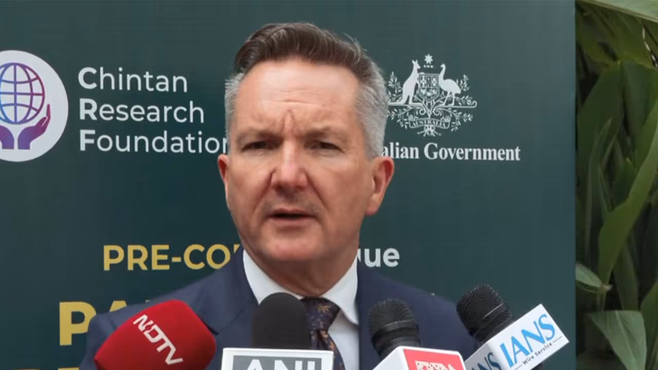 Australian Minister for Climate Change and Energy Chris Bowen (Photo/ANI) Australian Minister for Climate Change and Energy Chris Bowen (Photo/ANI)