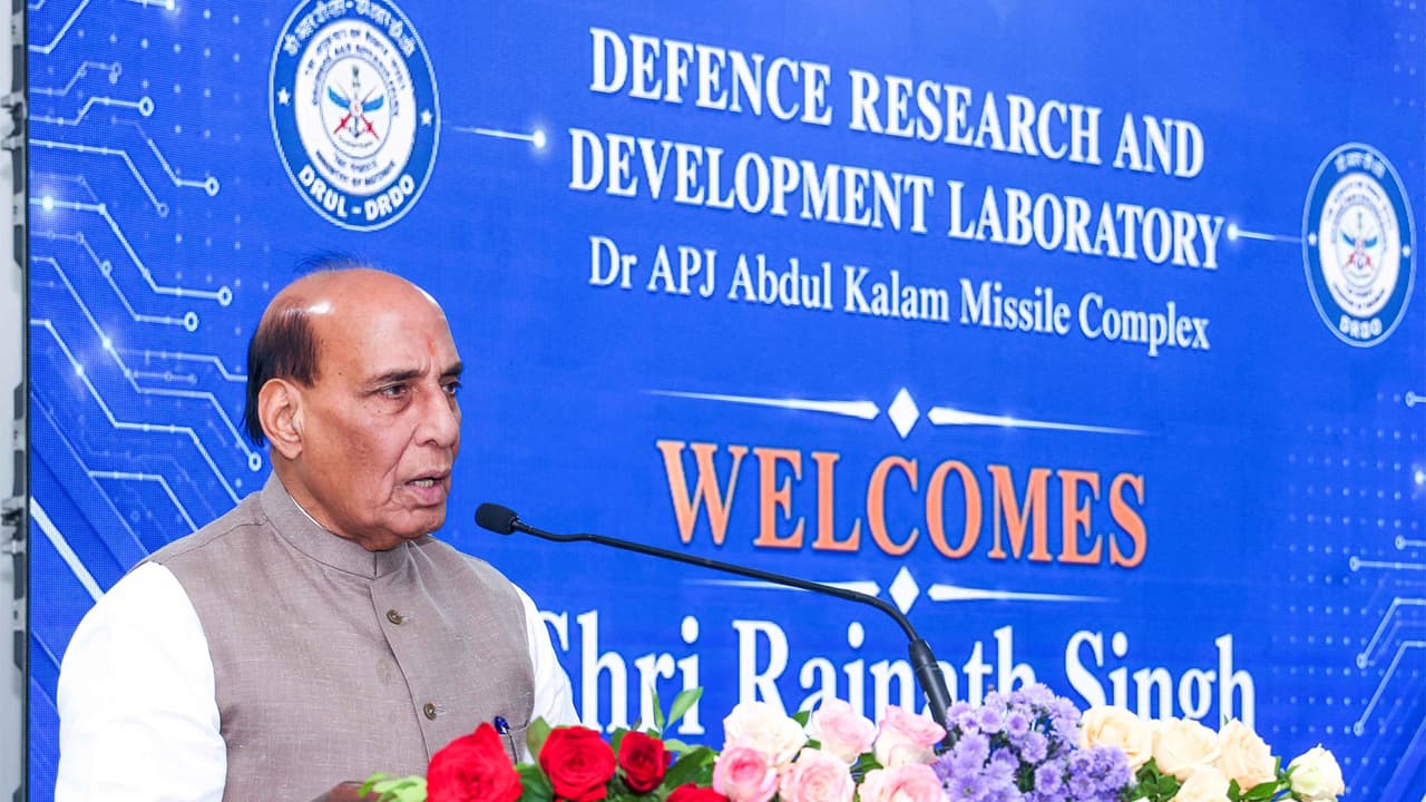 Defence Minister Rajnath Singh (Photo/ANI) Defence Minister Rajnath Singh (Photo/ANI)
