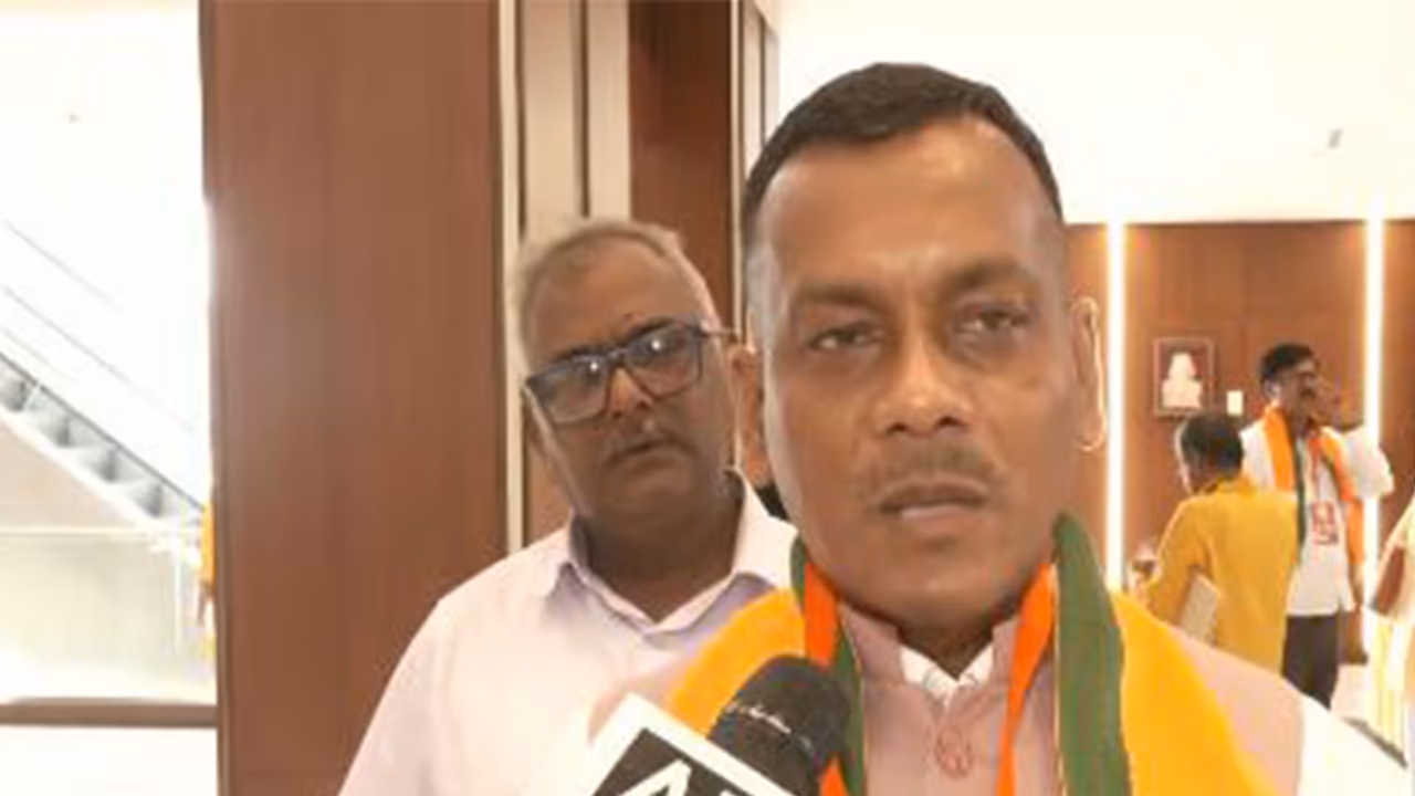 BJP MP Manoj Tigga (Photo/ANI) BJP MP Manoj Tigga (Photo/ANI)