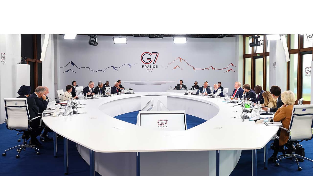 Leaders at G7 Summit in France (File Photo/ANI) Leaders at G7 Summit in France (File Photo/ANI)