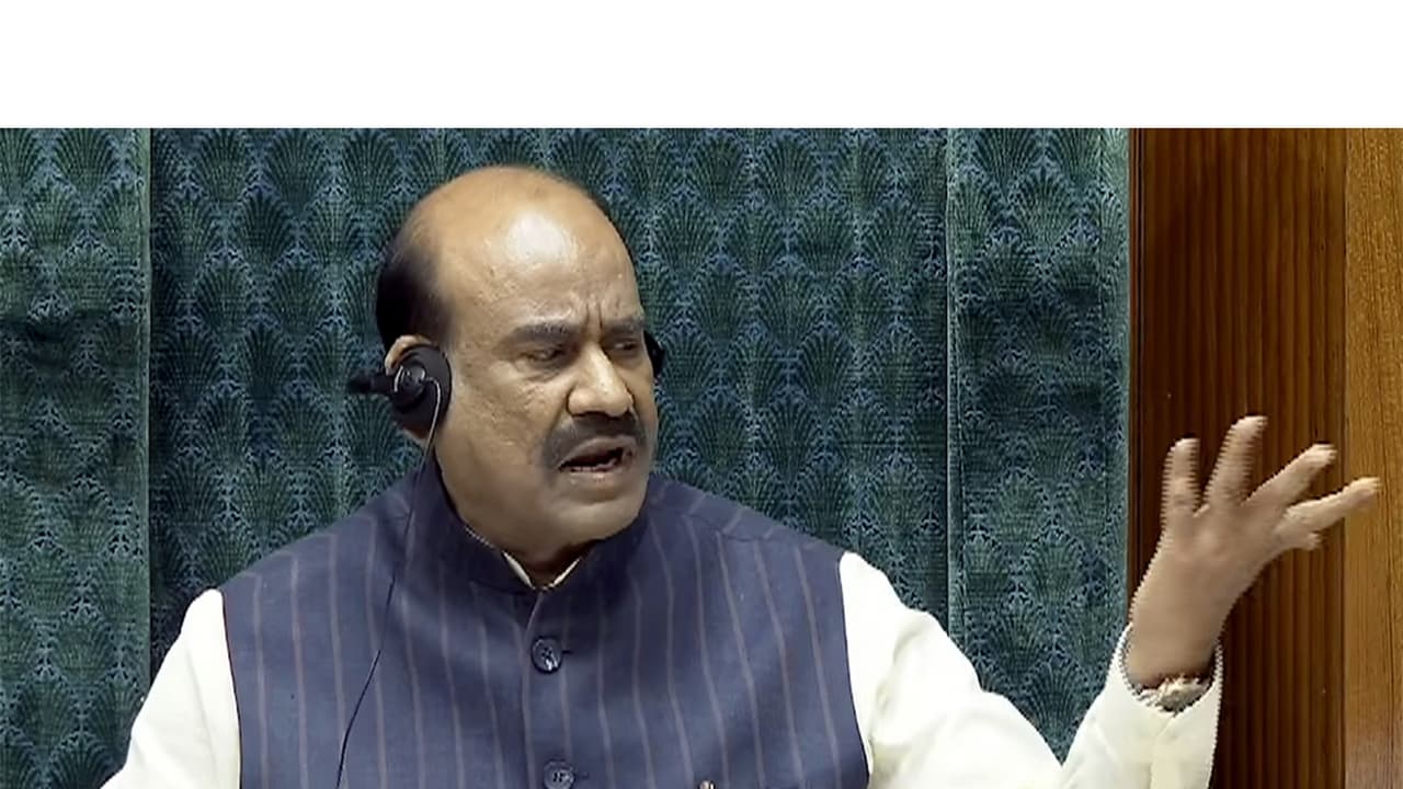 Lok Sabha Speaker Om Birla (Photo/ANI) Lok Sabha Speaker Om Birla (Photo/ANI)
