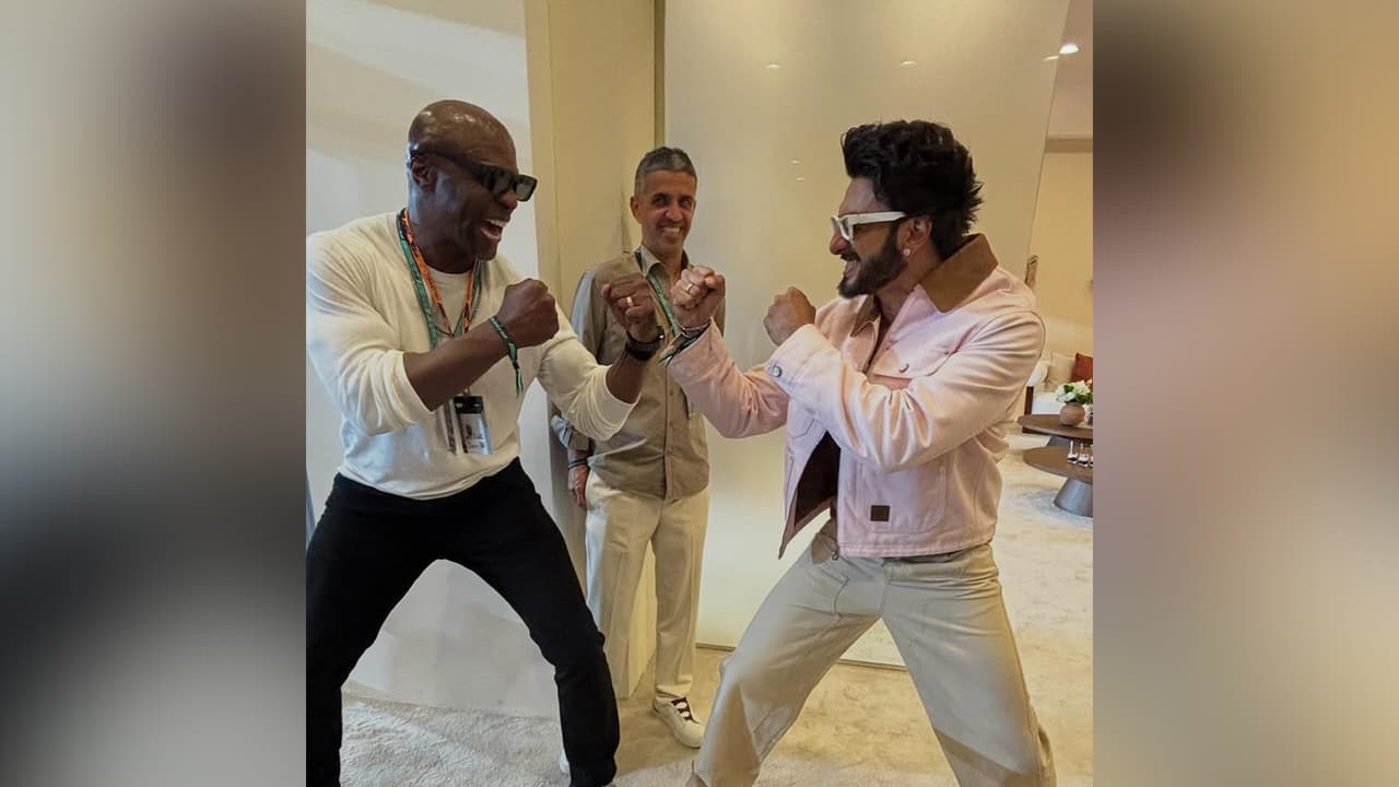 Terry Crews and Ranveer Singh (Photo/Instagram@terrycrews) Terry Crews and Ranveer Singh (Photo/Instagram@terrycrews)