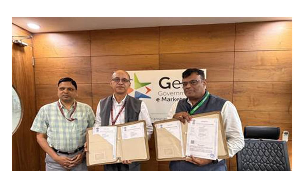 Digital India BHASHINI Division, Government e Marketplace signs MoU (Photo/PIB) Digital India BHASHINI Division, Government e Marketplace signs MoU (Photo/PIB)