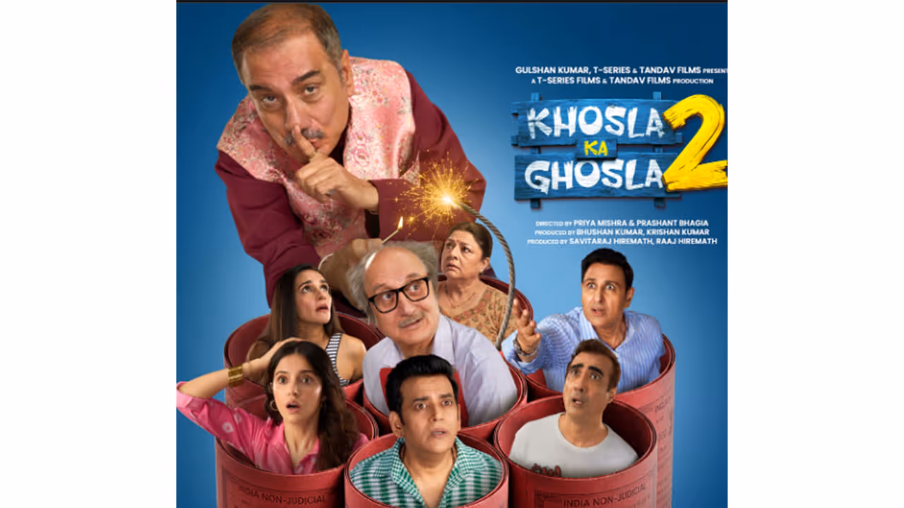 Khosla Ka Ghosla 2 poster (Photo/instagram/@tseriesfilms) Khosla Ka Ghosla 2 poster (Photo/instagram/@tseriesfilms)