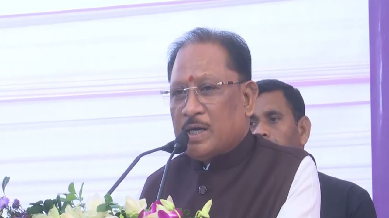 Chhattisgarh Chief Minister Vishnu Deo Sai (Photo/ANI) Chhattisgarh Chief Minister Vishnu Deo Sai (Photo/ANI)
