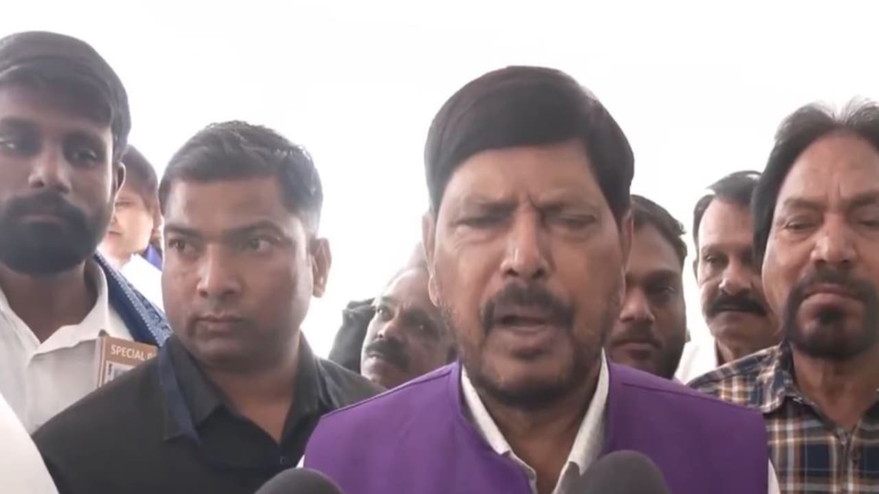 Union Minister and RPI(A) President Ramdas Athawale (Photo/ANI) Union Minister and RPI(A) President Ramdas Athawale (Photo/ANI)