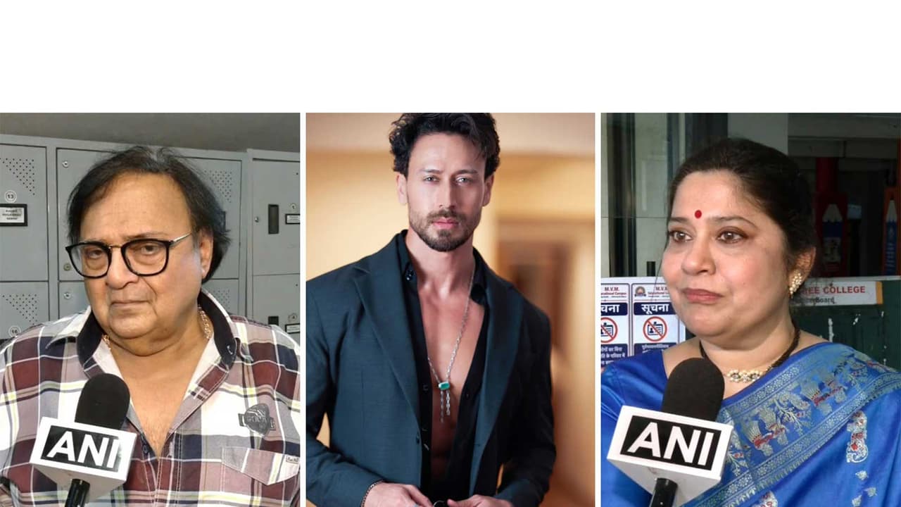 Rakesh Bedi, Tiger Shroff, Renuka Shahane (Photo/ANI,Instagram@tigerjackieshroff, ANI) Rakesh Bedi, Tiger Shroff, Renuka Shahane (Photo/ANI,Instagram@tigerjackieshroff, ANI)