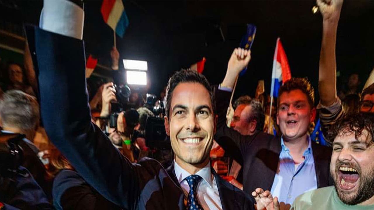  Rob Jettens leader of D66 party (Photo/X@RobJetten)