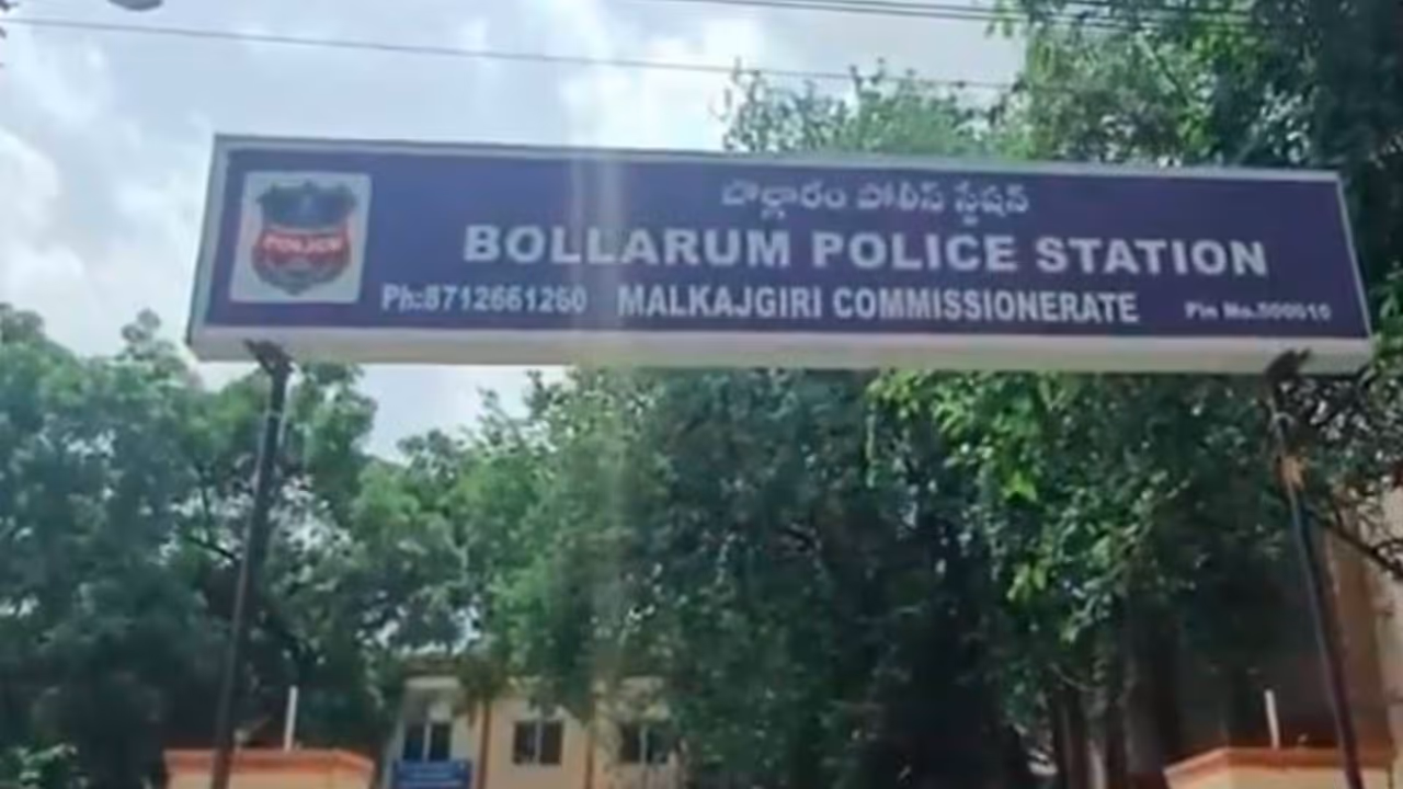 Case has been filed at Bollaram Police Station (Photo/ ANI) Case has been filed at Bollaram Police Station (Photo/ ANI)