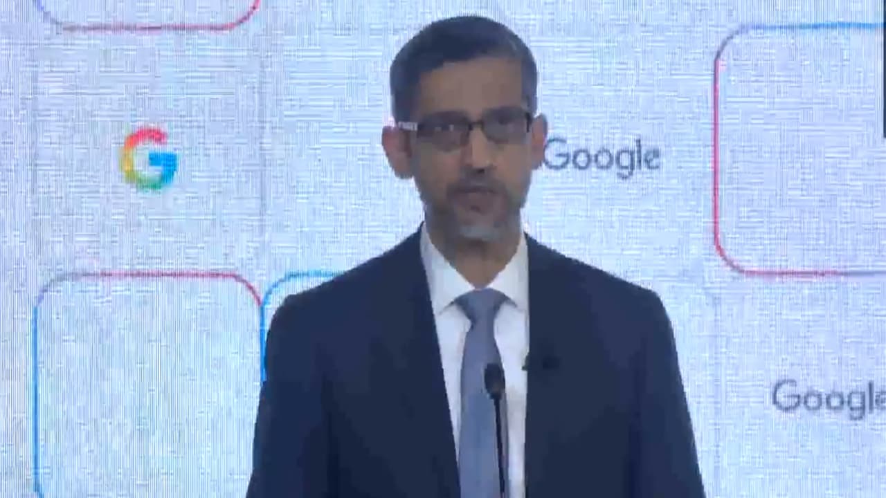 Sundar Pichai, CEO, Google (Photo/ANI) Sundar Pichai, CEO, Google (Photo/ANI)