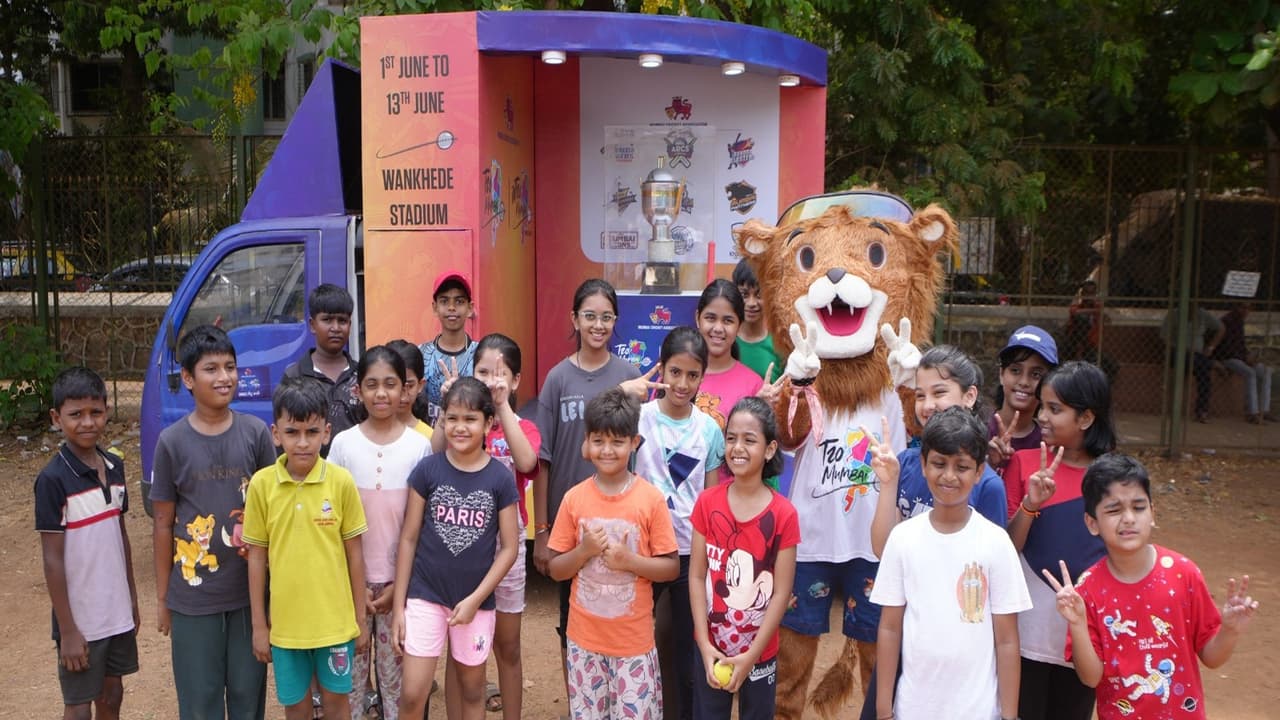 Trophy tour of T20 Mumbai League 2026. (Photo: MCA) Trophy tour of T20 Mumbai League 2026. (Photo: MCA)