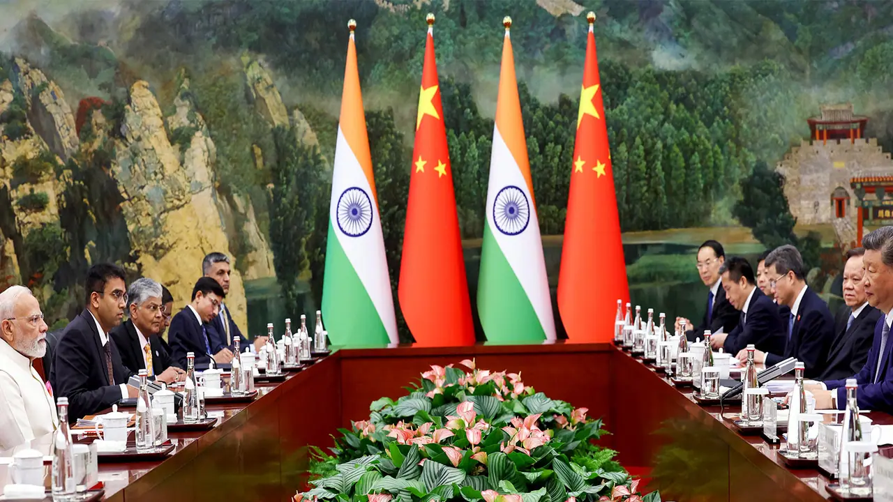 Prime Minister Narendra Modi and Chinese President Xi Jinping in Tianjin, China (File Photo/ANI) Prime Minister Narendra Modi and Chinese President Xi Jinping in Tianjin, China (File Photo/ANI)