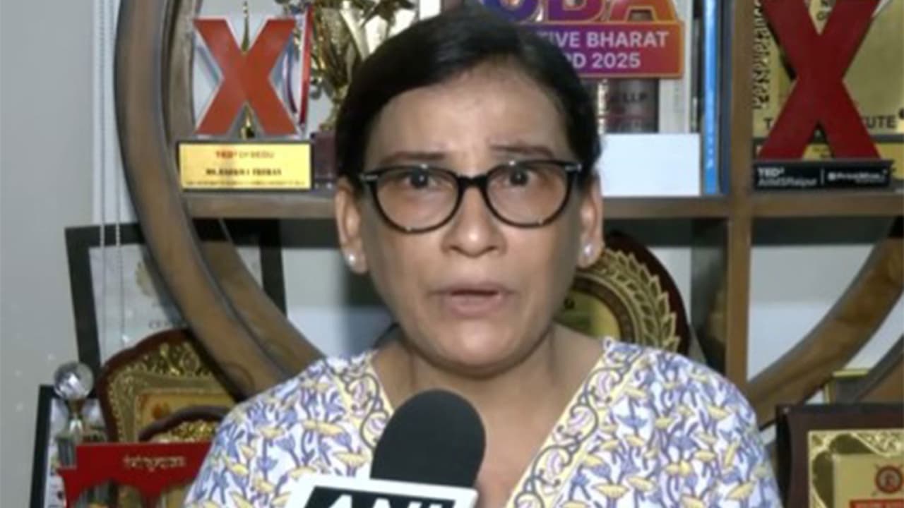 Self described men’s rights activist Barkha Trehan (Photo/ANI) Self described men’s rights activist Barkha Trehan (Photo/ANI)