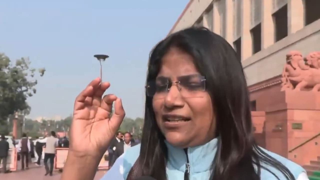 Congress MP Jebi Mather (Photo/ANI)