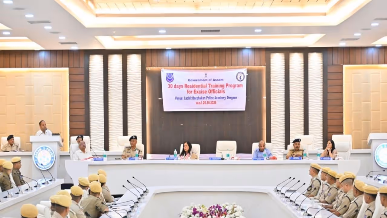 Assam government steps up fight against illicit liquor with 30 day training for 73 excise officers Assam government steps up fight against illicit liquor with 30 day training for 73 excise officers