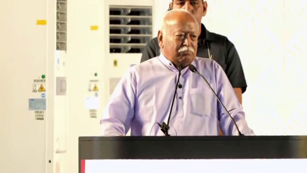 RSS chief Mohan Bhagwat (Photo/ANI) RSS chief Mohan Bhagwat (Photo/ANI)