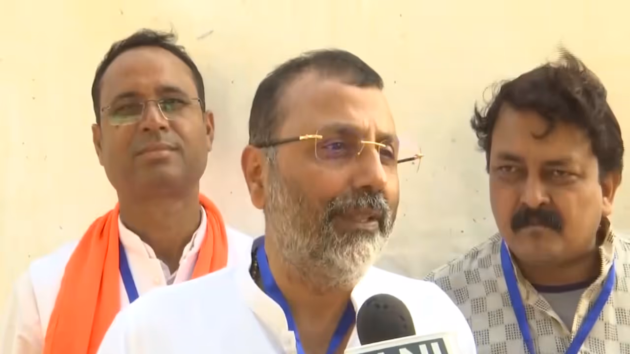 BJP MP Nishikant Dubey (Photo/ANI) BJP MP Nishikant Dubey (Photo/ANI)