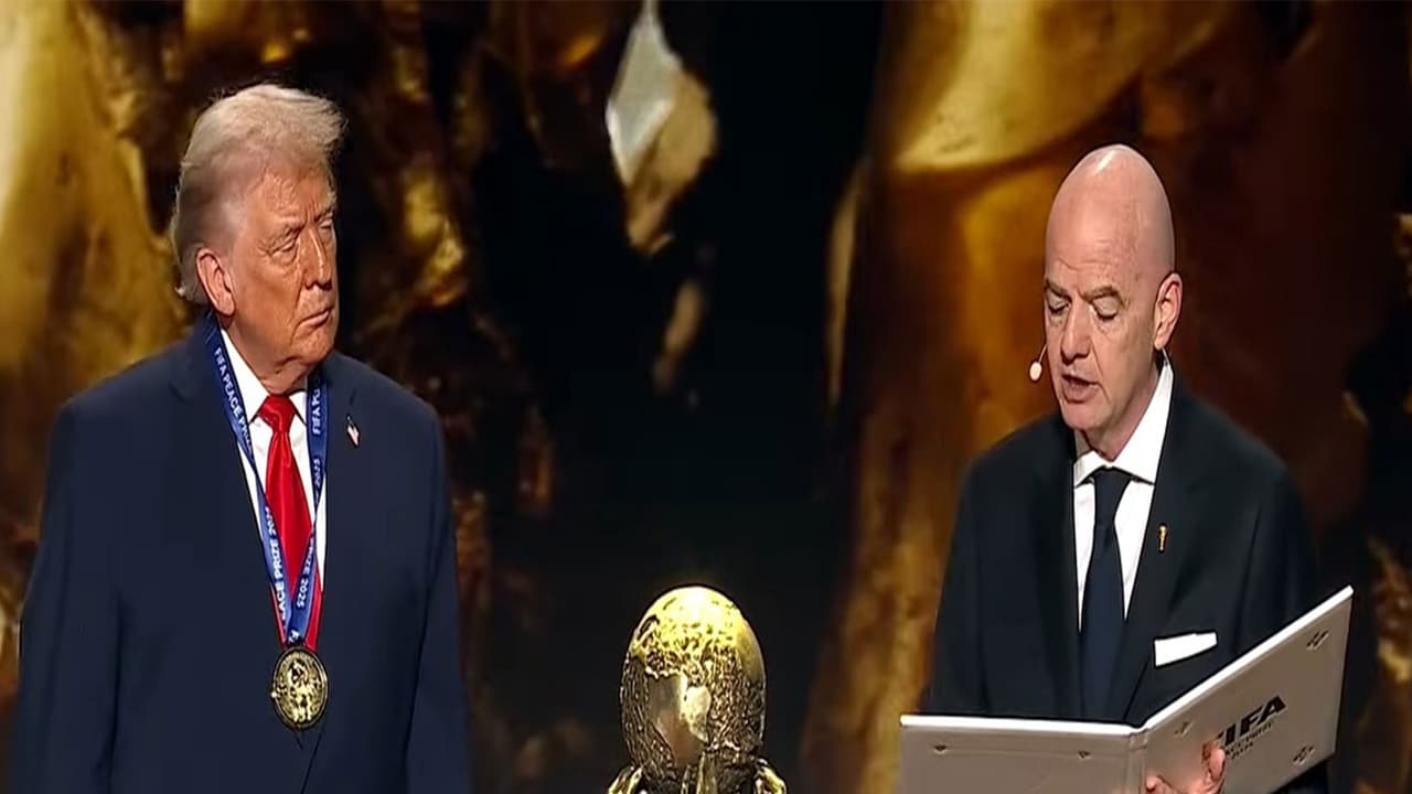 US President Donald Trump and FIFA President Gianni Infantino (Photo/X@WhiteHouse)