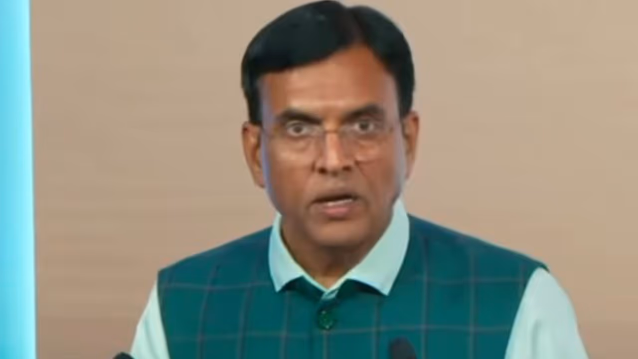 Union Minister for Labour and Employment Mansukh Mandaviya at the Plenary Session of the Second World Summit for Social Development (Photo/Mansukh MandaviyaYoutube)