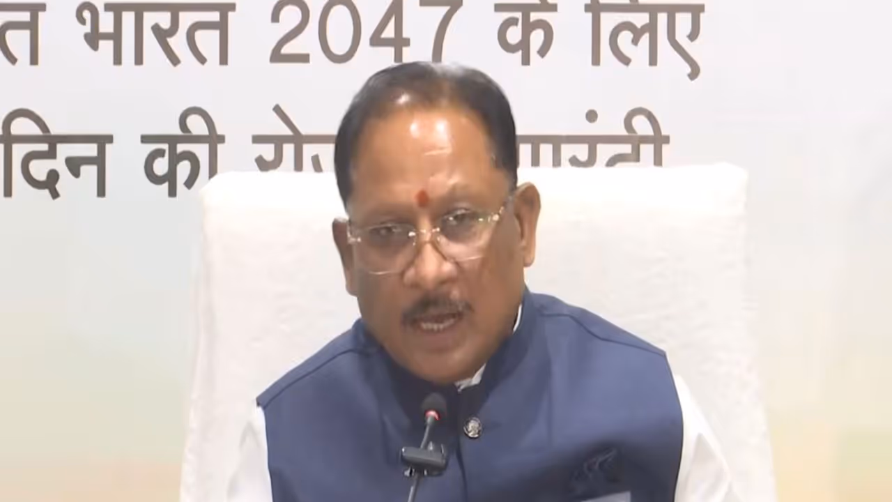 Chhattisgarh Chief Minister Vishnu Deo Sai (Photo/ANI) Chhattisgarh Chief Minister Vishnu Deo Sai (Photo/ANI)