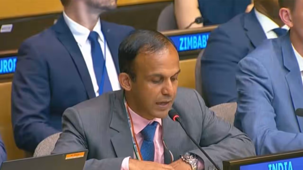 Indian UN Counsellor Eldos Mathew Punnoos (Photo/X/@IndiaUNNewYork) Indian UN Counsellor Eldos Mathew Punnoos (Photo/X/@IndiaUNNewYork)