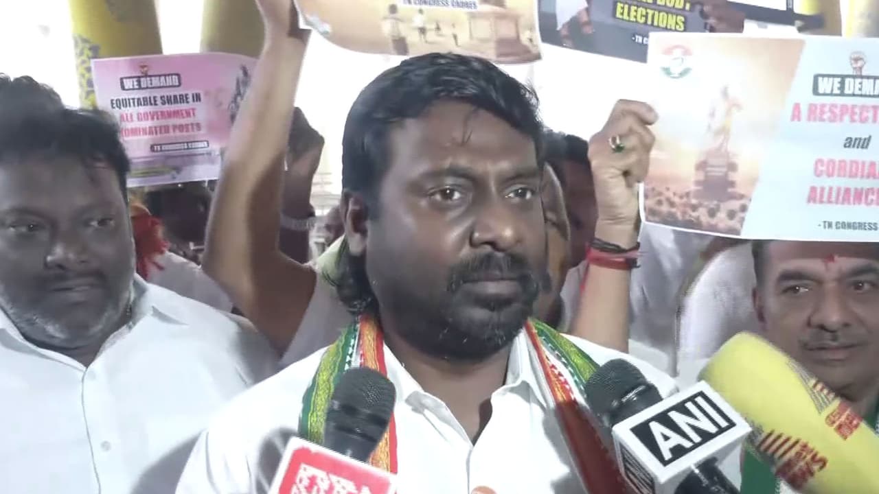 Congress MP Vijay Vasanth (Photo/ANI) Congress MP Vijay Vasanth (Photo/ANI)