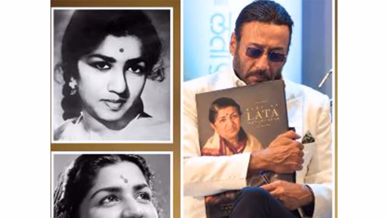 Jackie Shroff remembers late Lata Mangeshkar (Image source: Instagram@apnabhidu) Jackie Shroff remembers late Lata Mangeshkar (Image source: Instagram@apnabhidu)