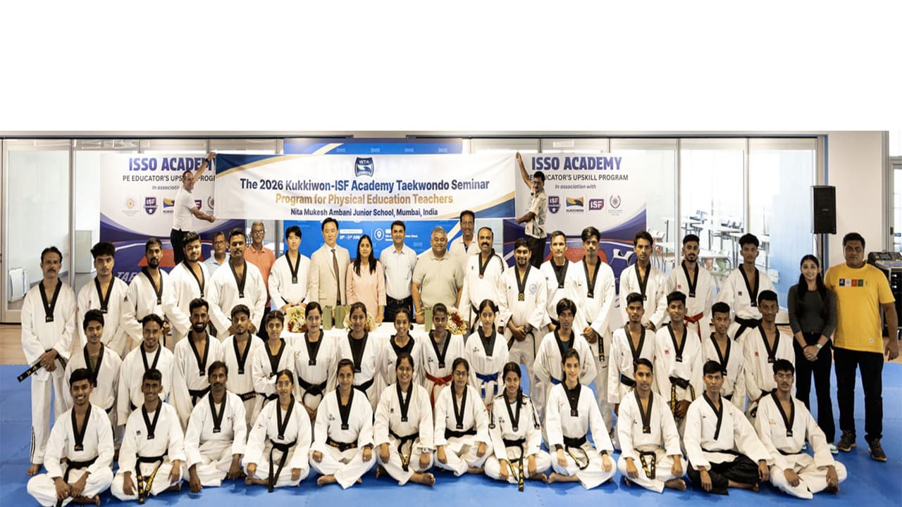 ISSO conducted world class Taekwondo Education Program. (Photo/ISSO) ISSO conducted world class Taekwondo Education Program. (Photo/ISSO)