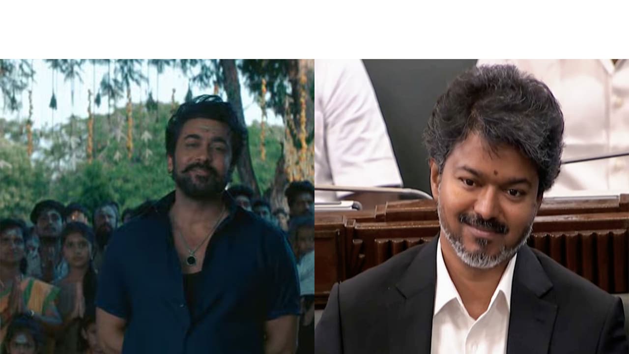 A snip from trailer (Photo/instagram/dreamwarriorpictures) Tamil Nadu CM C Joseph Vijay (Photo/ANI) A snip from trailer (Photo/instagram/dreamwarriorpictures) Tamil Nadu CM C Joseph Vijay (Photo/ANI)