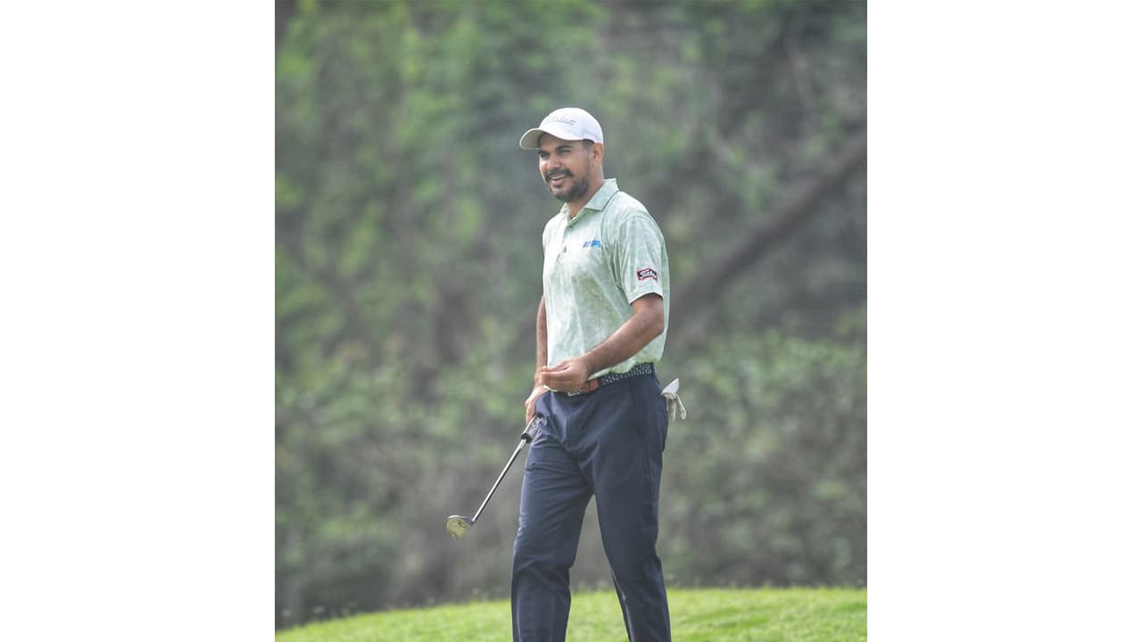 Gaganjeet Bhullar during International Series Morocco (Image: ISM) Gaganjeet Bhullar during International Series Morocco (Image: ISM)