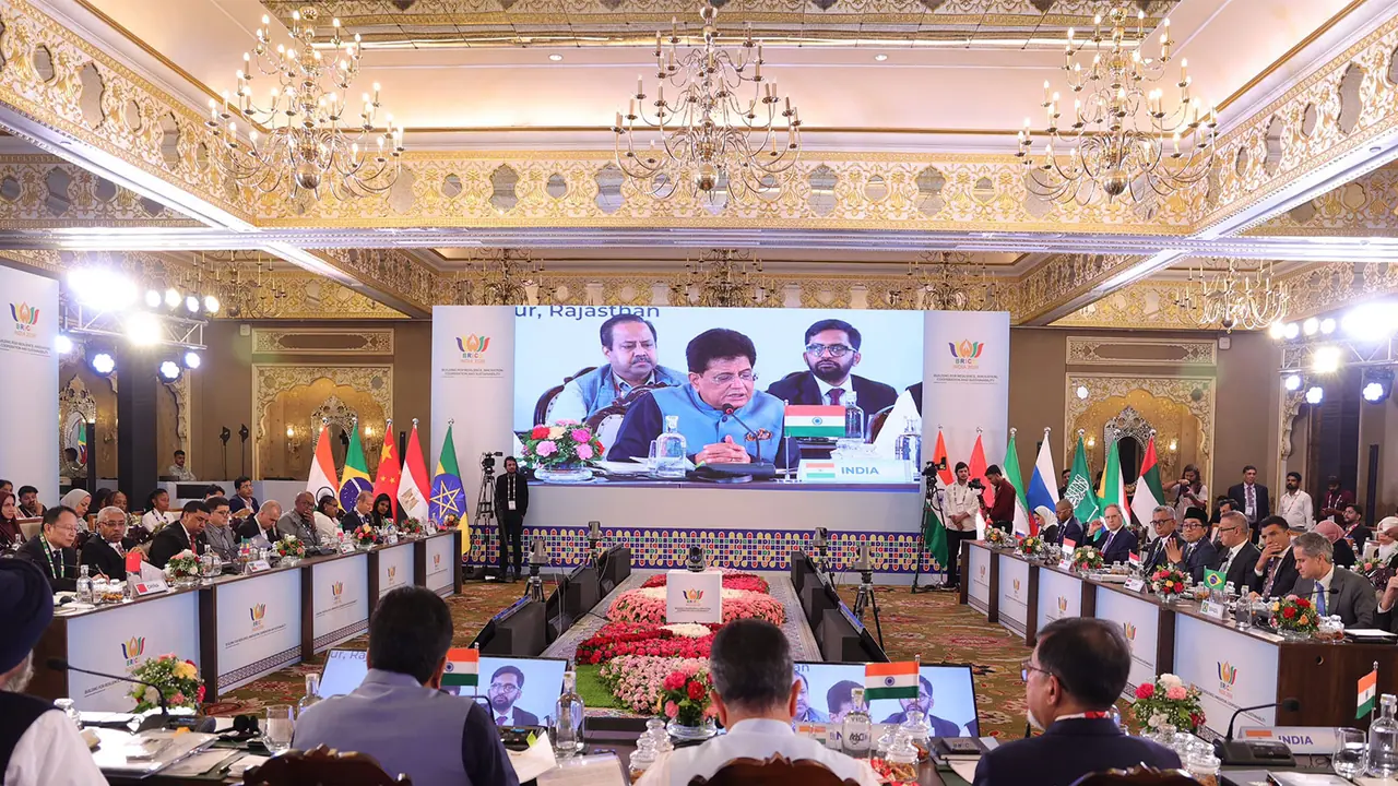 Tenth BRICS Industry Ministers' Meeting (Photo/X@PiyushGoyal) Tenth BRICS Industry Ministers' Meeting (Photo/X@PiyushGoyal)