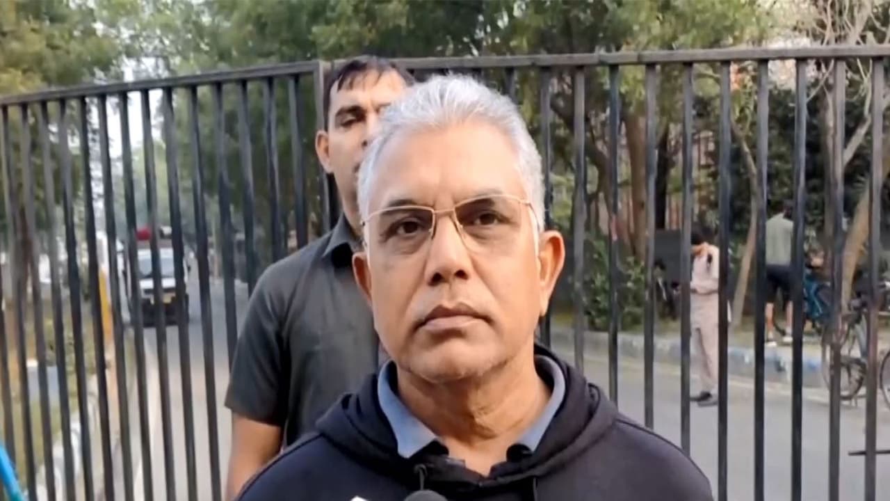 Bharatiya Janata Party (BJP) leader Dilip Ghosh (Photo/ANI) Bharatiya Janata Party (BJP) leader Dilip Ghosh (Photo/ANI)