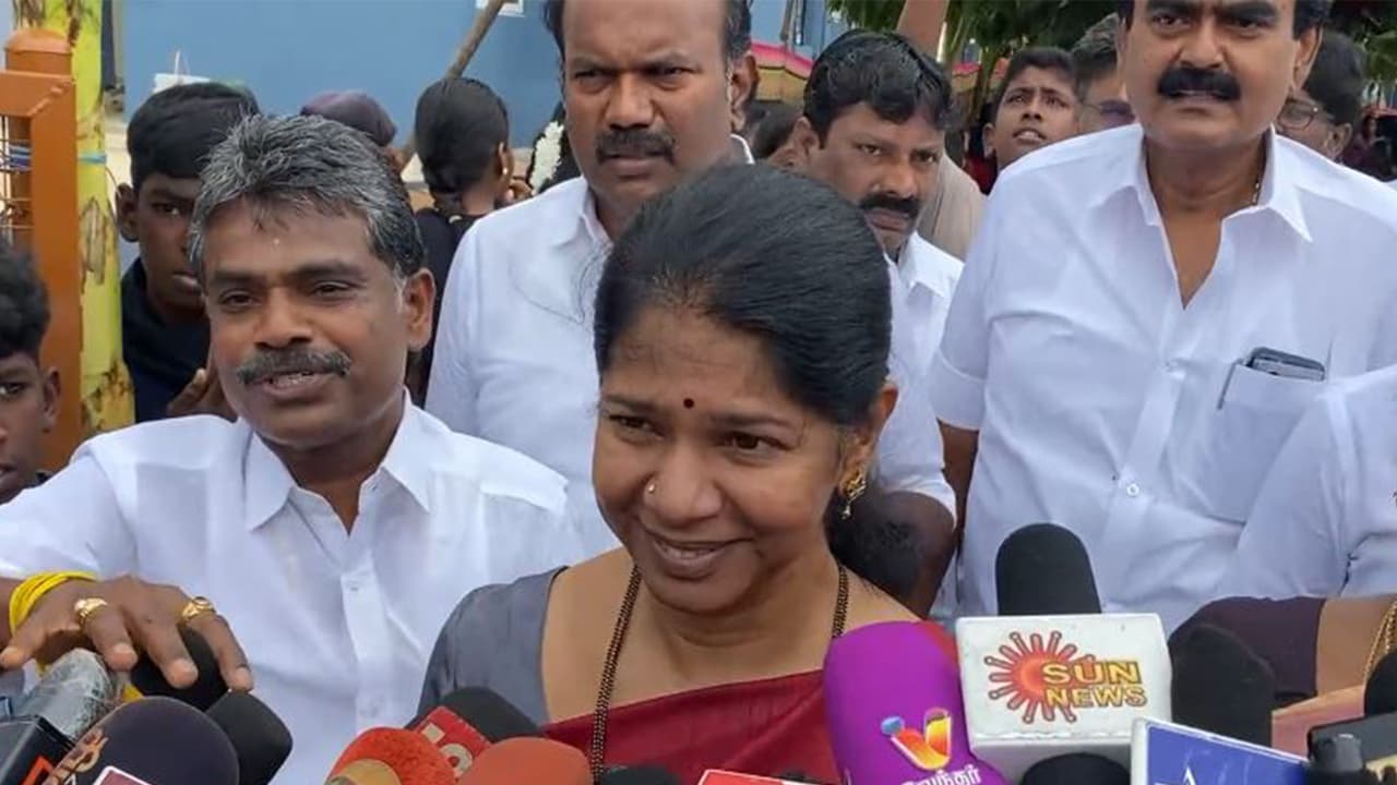 Thoothukudi MP Kanimozhi Karunanidhi (Photo/ANI) Thoothukudi MP Kanimozhi Karunanidhi (Photo/ANI)