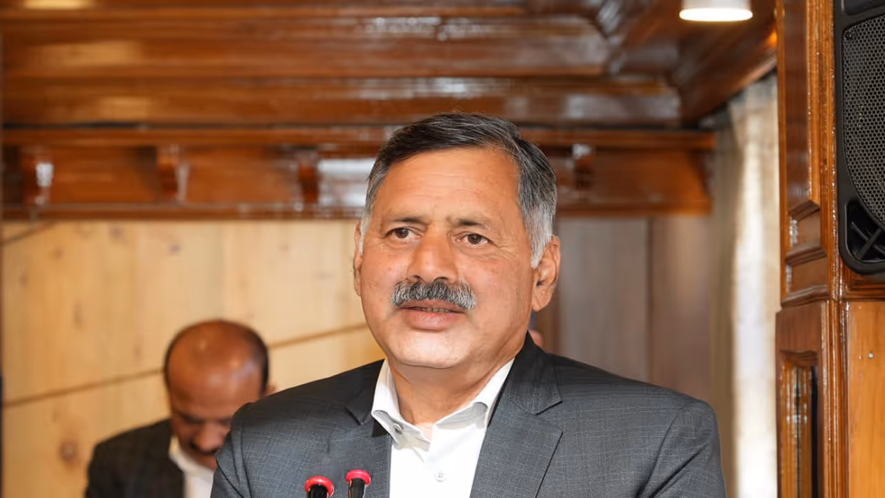 Himachal Technical Education Minister Rajesh Dharmani (Photo/Himachal CMO)