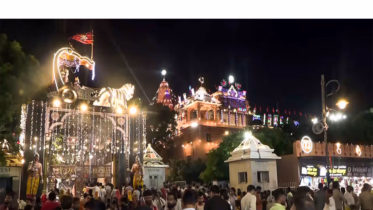 Shri Krishna Janmasthan temple in Mathura (Photo/ANI) Shri Krishna Janmasthan temple in Mathura (Photo/ANI)