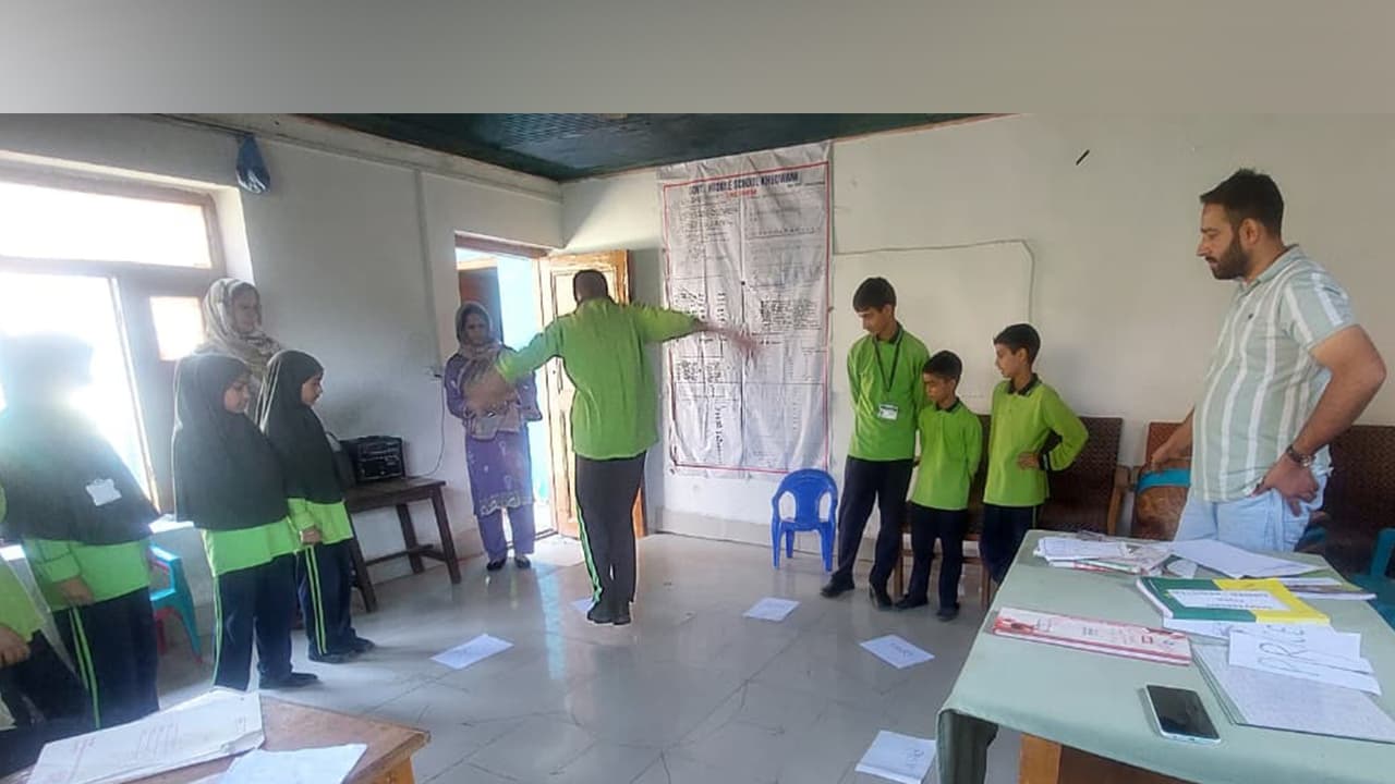 Classes of Joy initiative transforms primary Education in Kulgam (Photo/release)