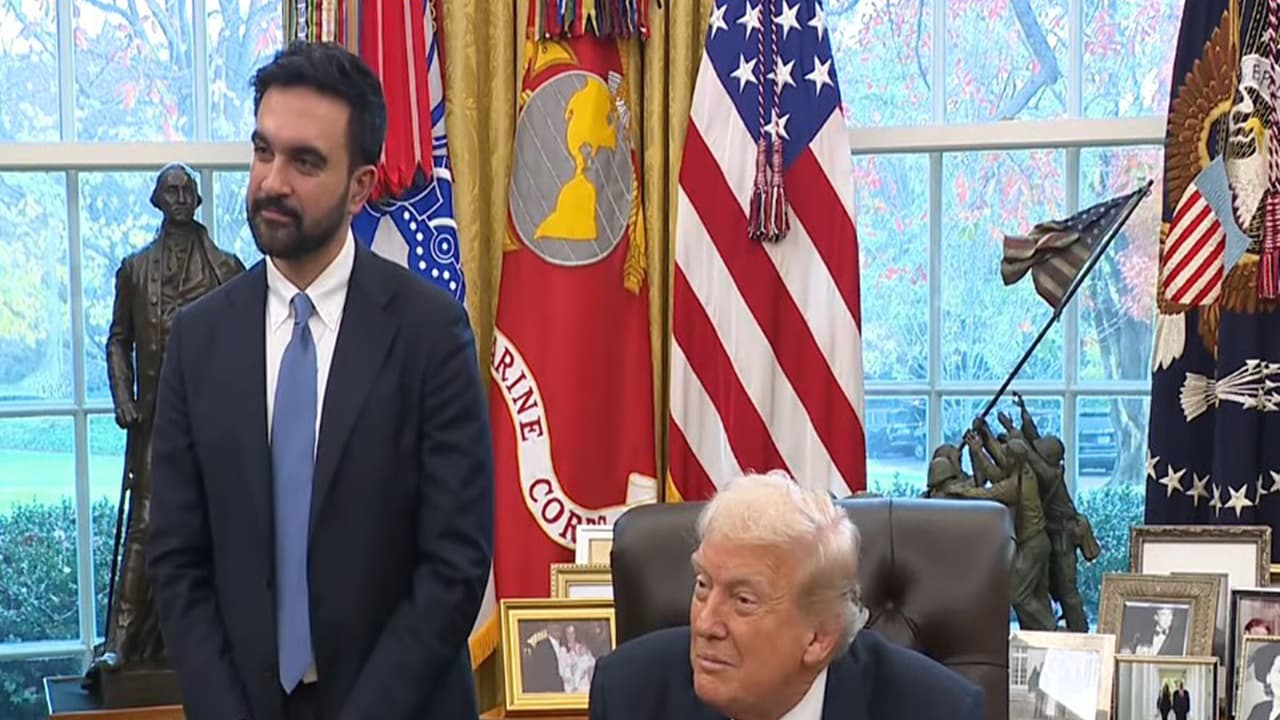 US President Donald Trump with New York mayor Zohran Mamdani (File Photo: White House/YouTube) US President Donald Trump with New York mayor Zohran Mamdani (File Photo: White House/YouTube)