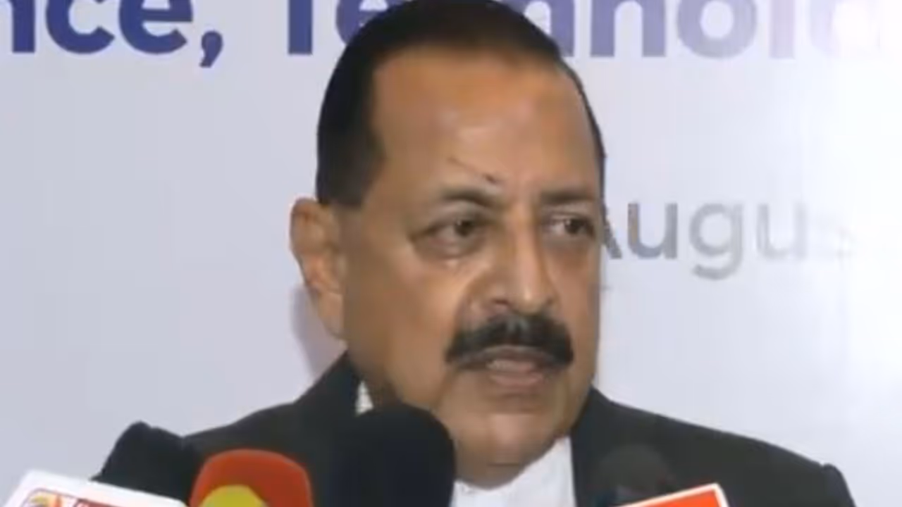 Union Minister of State for Science and Technology Jitendra Singh (Photo/ANI) Union Minister of State for Science and Technology Jitendra Singh (Photo/ANI)