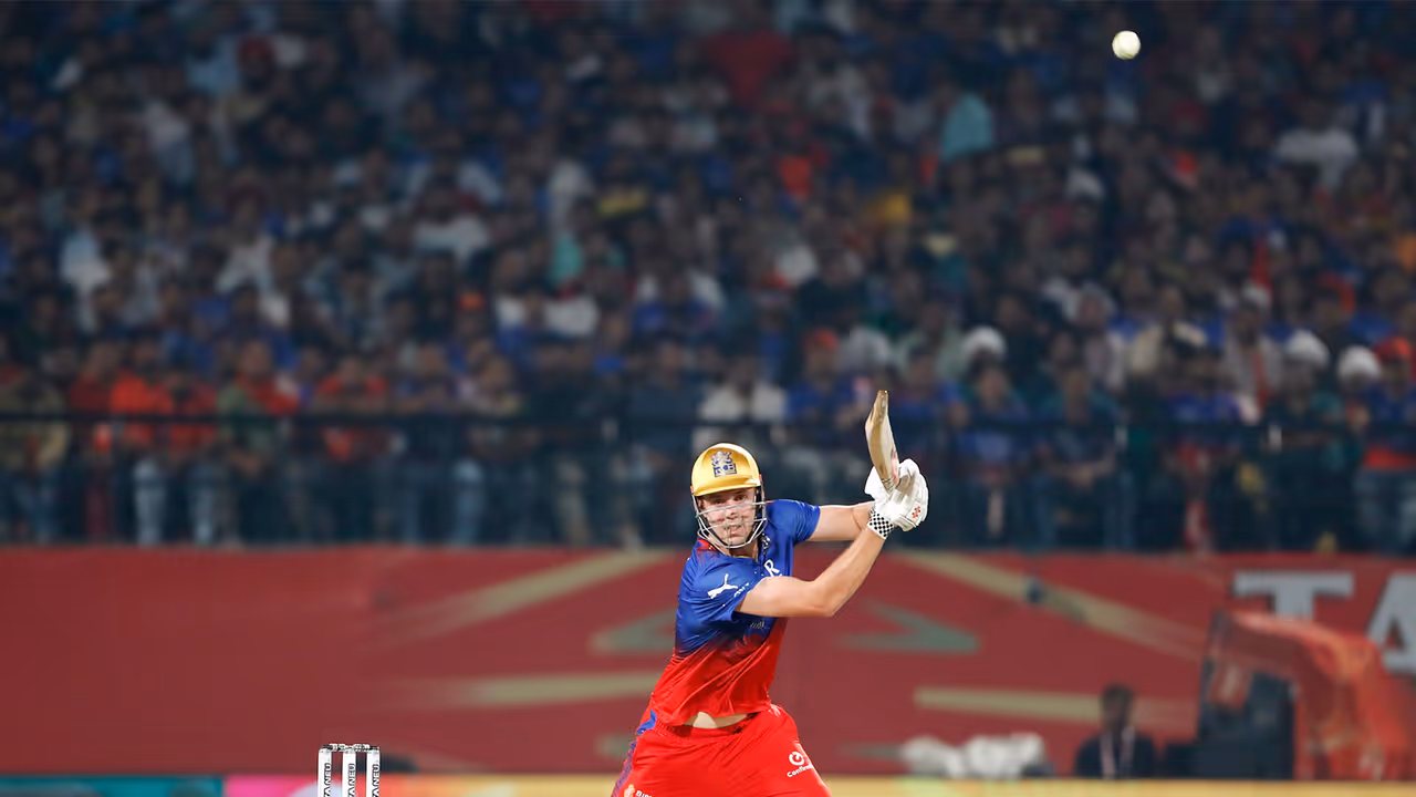 Cameron Green playing for RCB. (Photo: ANI)