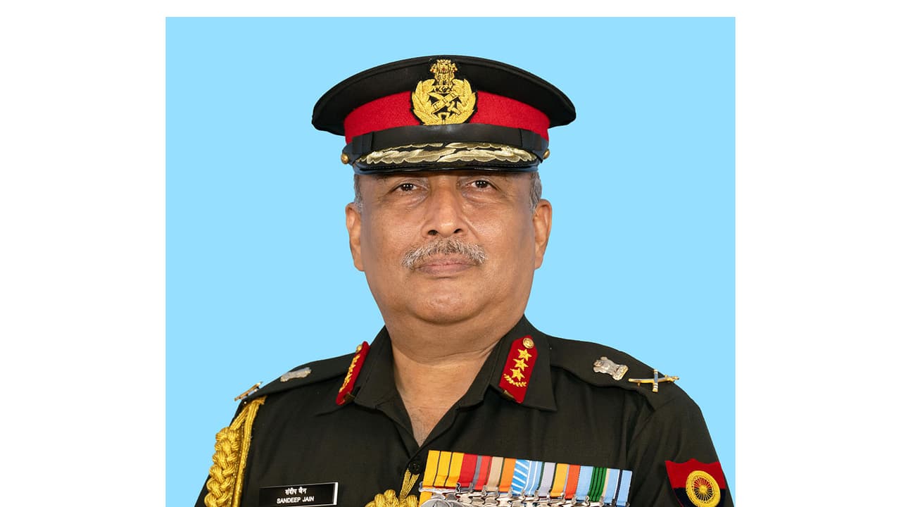 Lieutenant General Sandeep Jain (Photo/PIB) Lieutenant General Sandeep Jain (Photo/PIB)