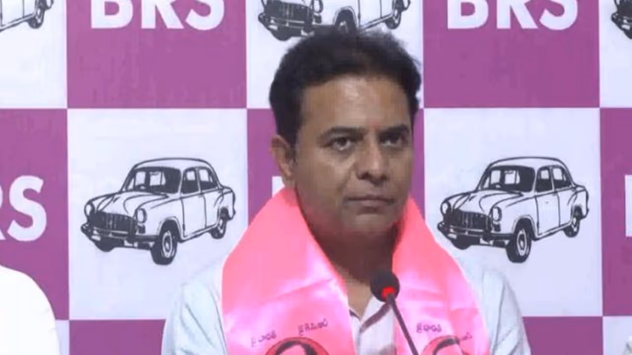 BRS working president KT Rama Rao (Photo/ANI) BRS working president KT Rama Rao (Photo/ANI)