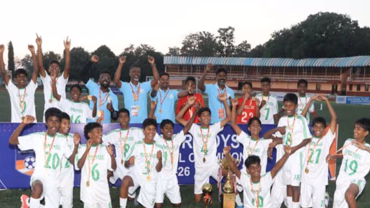 Team Tamil Nadu (Photo: AIFF)