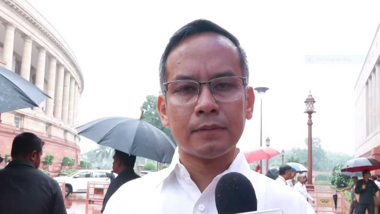 Congress MP Gaurav Gogoi (File photo/ANI) Congress MP Gaurav Gogoi (File photo/ANI)
