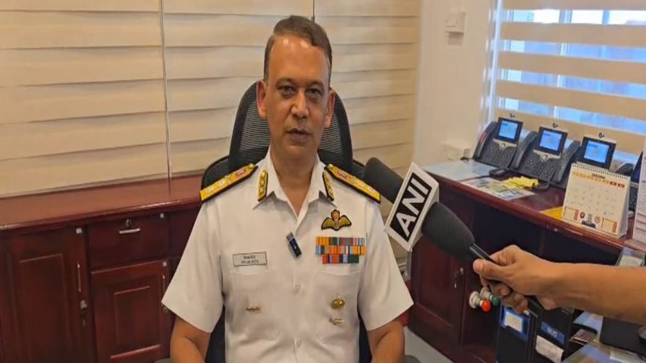 Rear Admiral Biplab Hota, Chief of Staff, Andaman & Nicobar Command (Photo/ANI) Rear Admiral Biplab Hota, Chief of Staff, Andaman & Nicobar Command (Photo/ANI)
