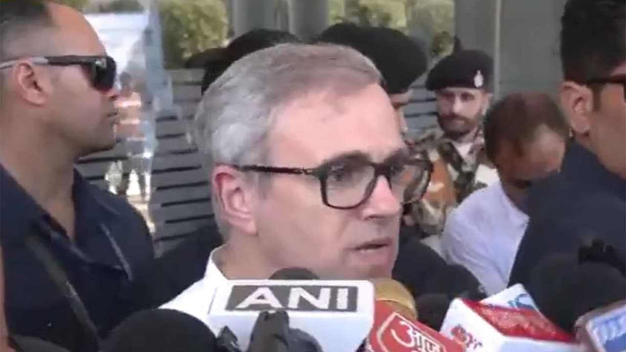 J K Chief Minister Omar Abdullah (Photo/ANI) J K Chief Minister Omar Abdullah (Photo/ANI)