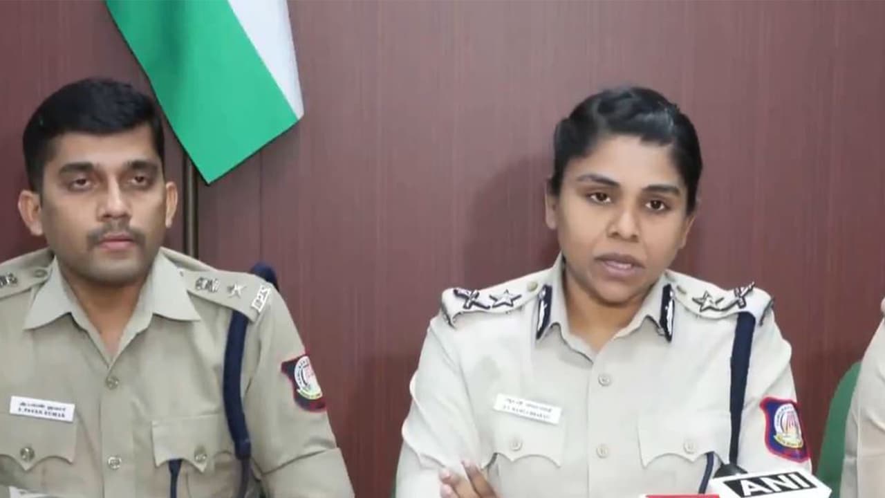 West Zone IGP RV Ramya Bharathi (Photo/ANI) West Zone IGP RV Ramya Bharathi (Photo/ANI)