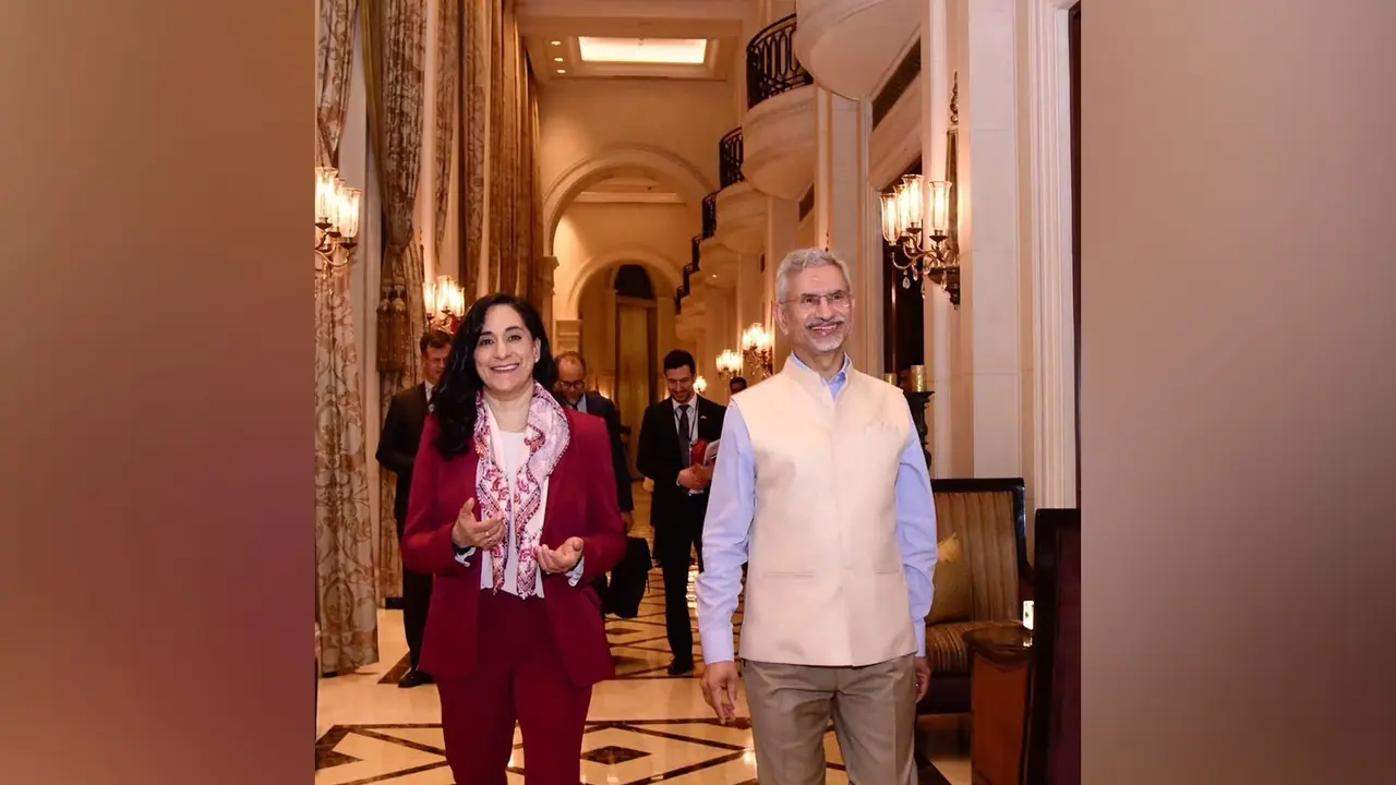External Affairs Minister S Jaishankar and Canadian Foreign Minister Anita Anand (Photo: X@DrSJaishankar) External Affairs Minister S Jaishankar and Canadian Foreign Minister Anita Anand (Photo: X@DrSJaishankar)