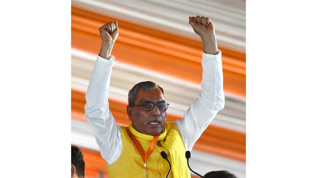 Uttar Pradesh Minister Om Prakash Rajbhar (Photo/ANI) Uttar Pradesh Minister Om Prakash Rajbhar (Photo/ANI)