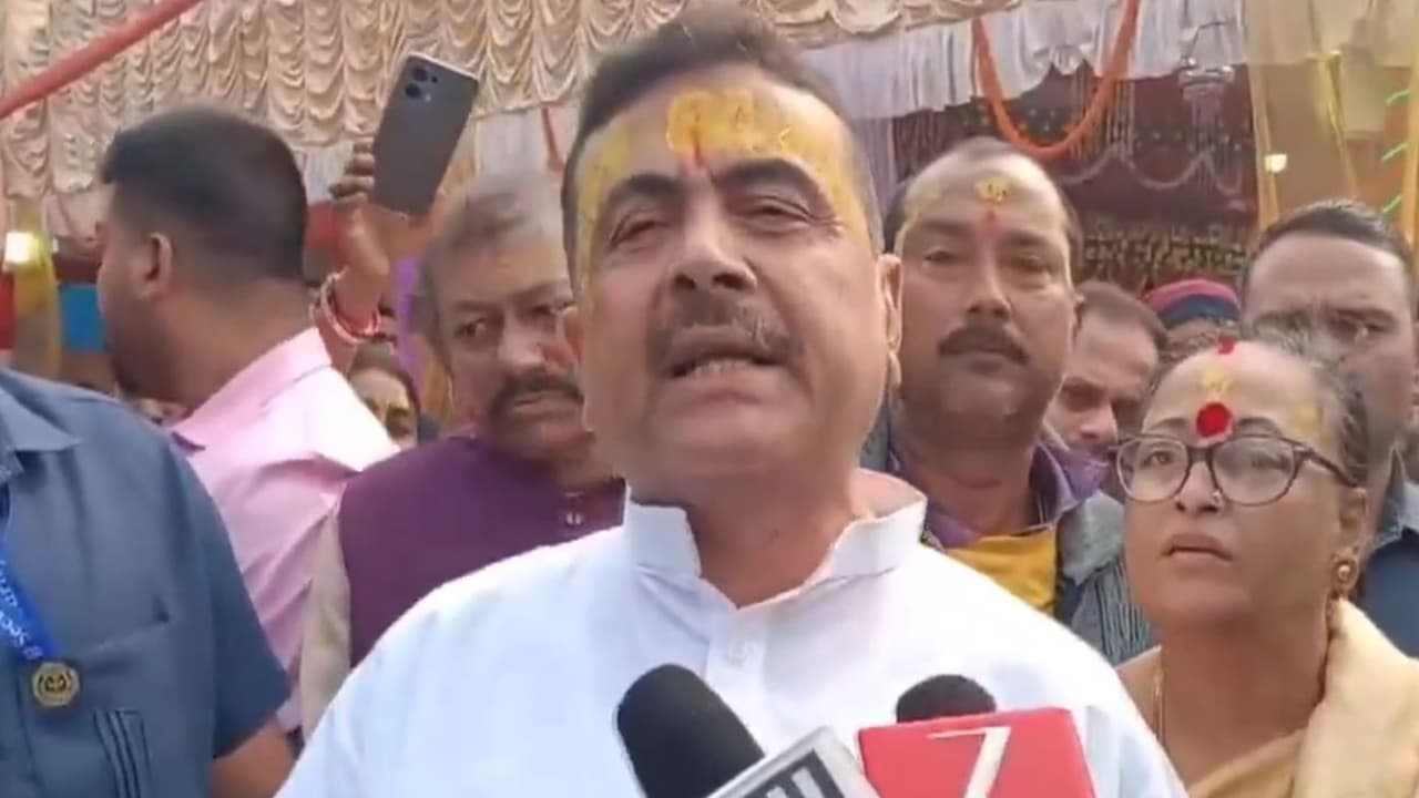 BJP leader Suvendu Adhikari (Photo/ANI) BJP leader Suvendu Adhikari (Photo/ANI)